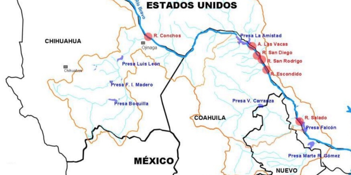 ¿Cuánta agua le debe México a Estados Unidos?