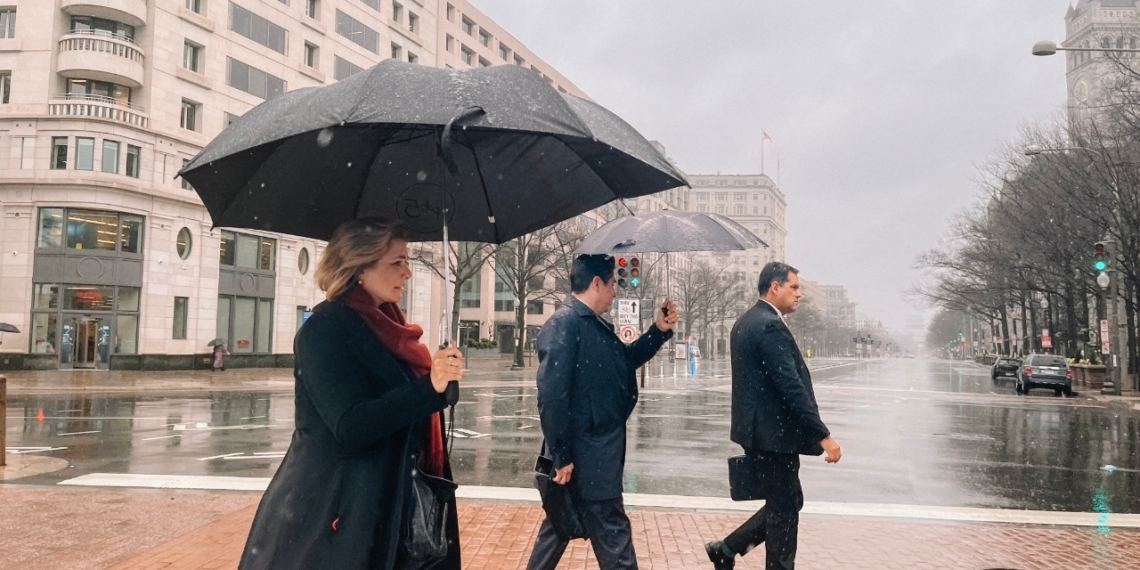 Maru Campos va otra semana a Washington. La tercera vez en tres años