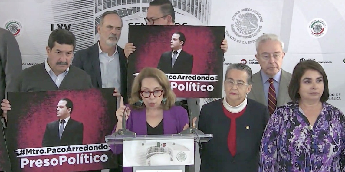 Piden al Senado declarar a Francisco González Arredondo preso político de Maru Campos