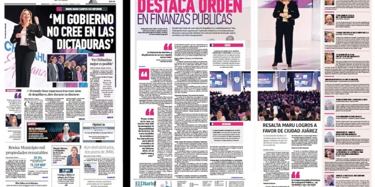 El Diario derrocha zalamerías a Maru Campos