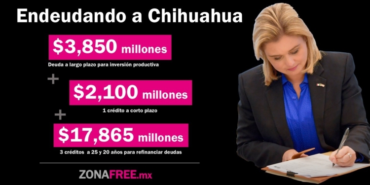 Maru Campos inicia contratación de nueva deuda pública a largo plazo por $3,850 millones