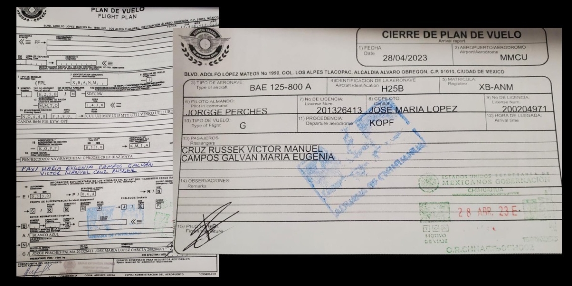 Exhiben nuevo viaje “secreto” de Maru Campos a Miami