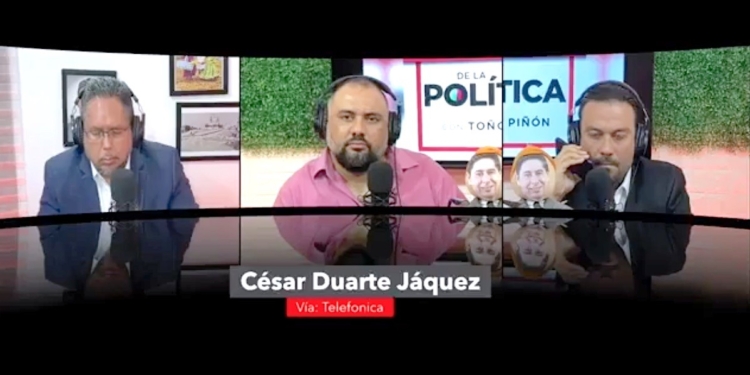 Gobierno de Chihuahua permite a César Duarte dar una entrevista desde la cárcel