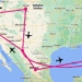 Maru Campos viajó a Miami, Bahamas, San Francisco y Denver en un mes y en días hábiles