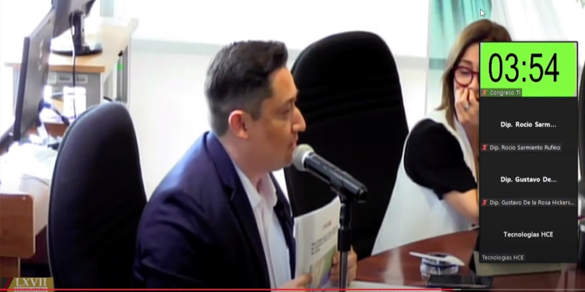 El diputado Alfredo Chávez mintió para encubrir viajes al extranjero de Maru Campos