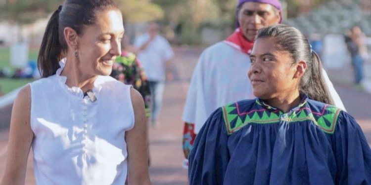 Claudia Sheinbaum viaja a la Sierra Tarahumara
