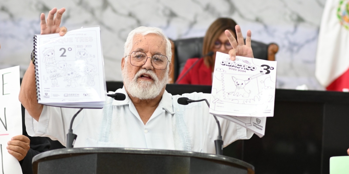 Morena exige a Maru Campos transparentar gasto de $190 millones en copias de Cuadernillos Didácticos