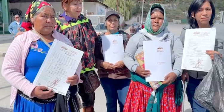 Por primera vez, 130 mujeres agraristas de la Sierra Tarahumara se convierten en dueñas de sus tierras