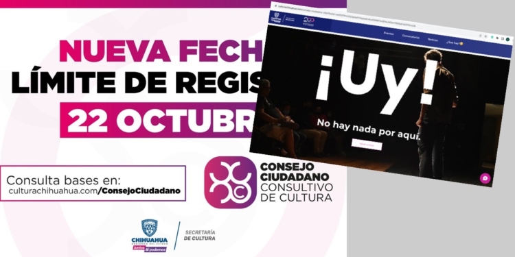 Cancelan convocatoria para integrar el Consejo Ciudadano Consultivo de Cultura en Chihuahua