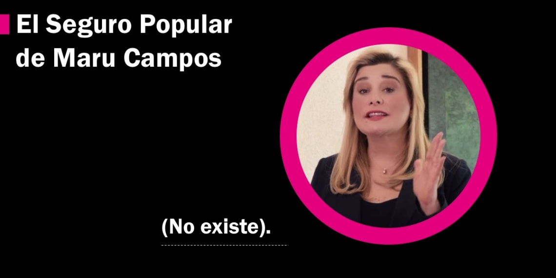 El Seguro Popular de Maru Campos