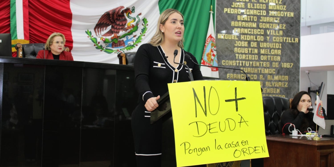 Maruduartismo aprueba más deuda pública para Chihuahua en 2024. Morena se opone