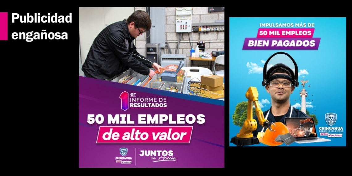 El IMSS desmiente la generación de 50 mil empleos que presume Maru Campos en su publicidad