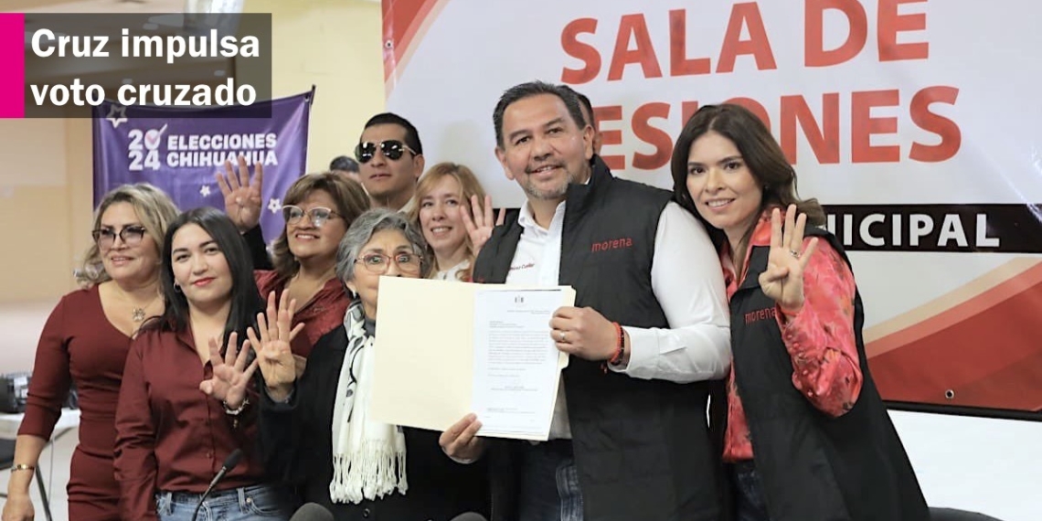 Cruz Pérez Cuéllar impulsa voto cruzado contra Andrea Chávez y Juan Carlos Loera