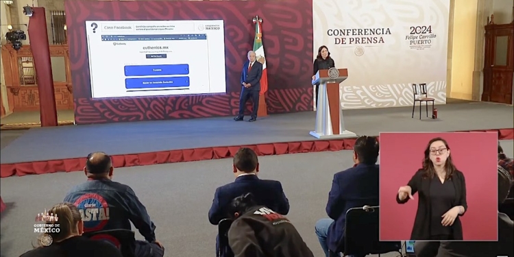 La Mañanera exhibe al gobierno de Maru por pagar guerra sucia contra AMLO en Facebook