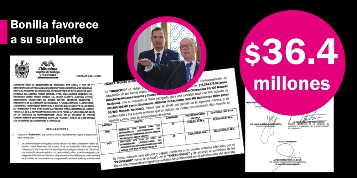 Marco Bonilla ha pagado más de $34 millones a la familia de su alcalde suplente