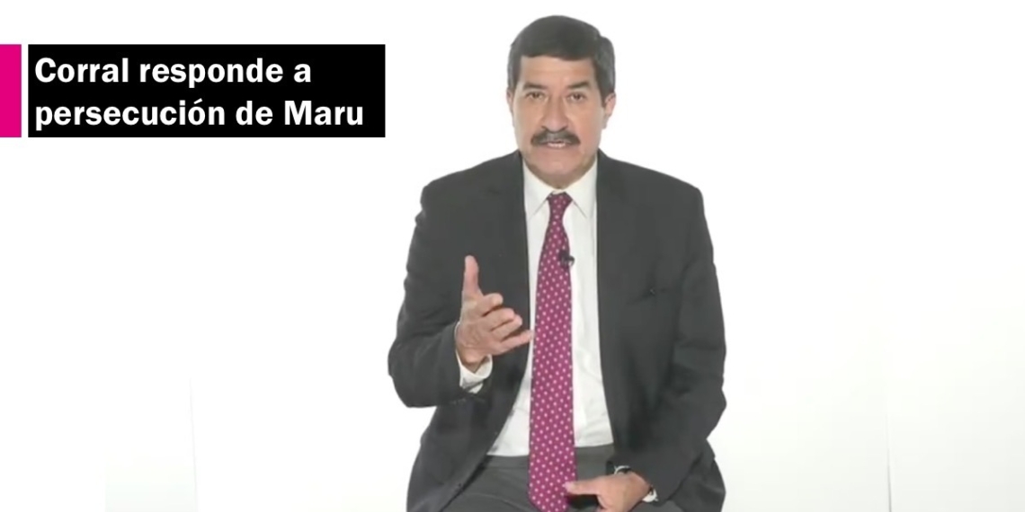 Javier Corral responde a la ofensiva mediática y jurídica de Maru Campos en su contra