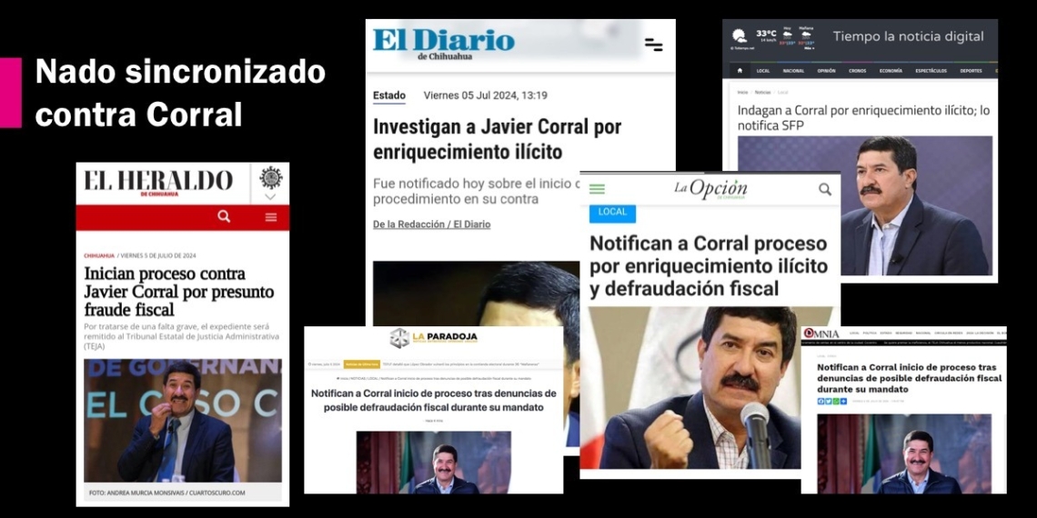 Nueva ofensiva mediática de Maru contra Corral para tapar la liberación de César Duarte