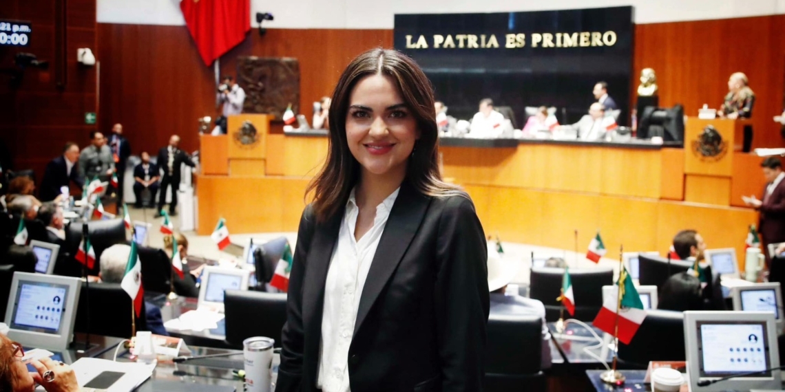 Andrea Chávez presidirá la Comisión de Bienestar en la Cámara de Senadores