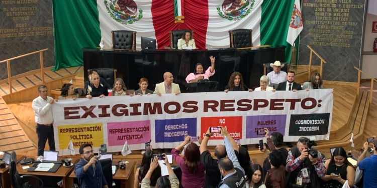 PAN y PRI discriminan a la primera diputada ralámuli en el Congreso de Chihuahua