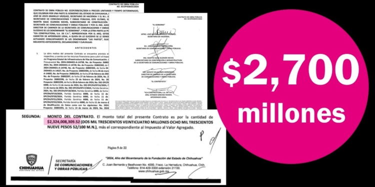 Otro megacontrato “a modo” de Maru: $2,700 millones a una sola empresa, para rehabilitar tramos carreteros