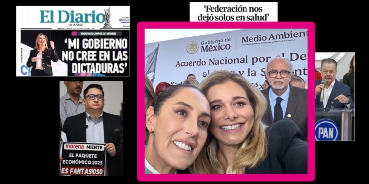 María Eugenia presume foto con Claudia Sheinbaum, pero sus operadores golpean a la Presidenta