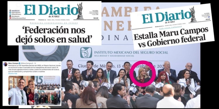 María Eugenia Campos presume que asistió a la Asamblea del IMSS, pero se niega a firmar convenio de adhesión