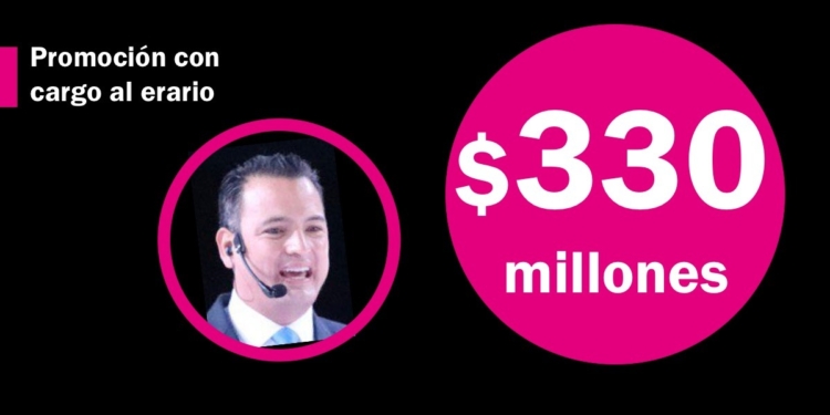 Marco Bonilla gasta $330 millones del erario para promoverse como aspirante a gobernador