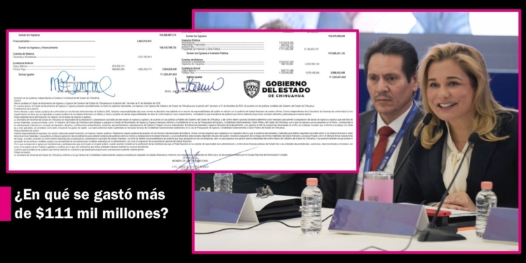 Oficial: Maru Campos gastó $111,505 millones del erario en 2024. Pero, ¿en qué?