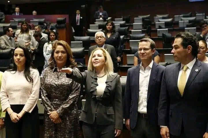 Duartista asume como senadora del PAN