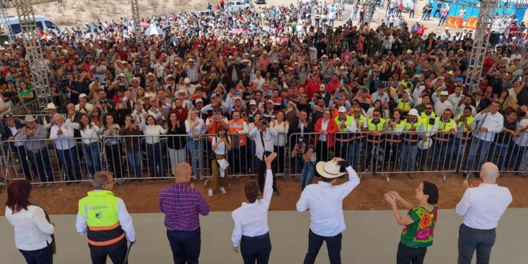 Sheinbaum encabeza inicio de construcción de la carretera Bavispe-Nuevo Casas Grandes