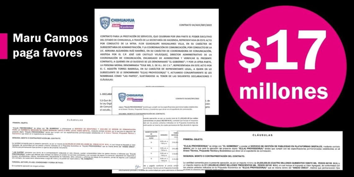 ¿Quién paga los bots? Maru entrega $17 millones a cuñado de Marko Cortés, ex dirigente del PAN