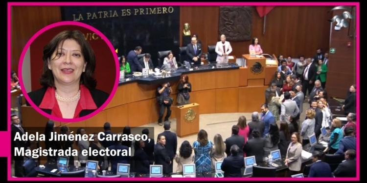 El Senado elige a Adela Jiménez como magistrada del Tribunal Electoral de Chihuahua