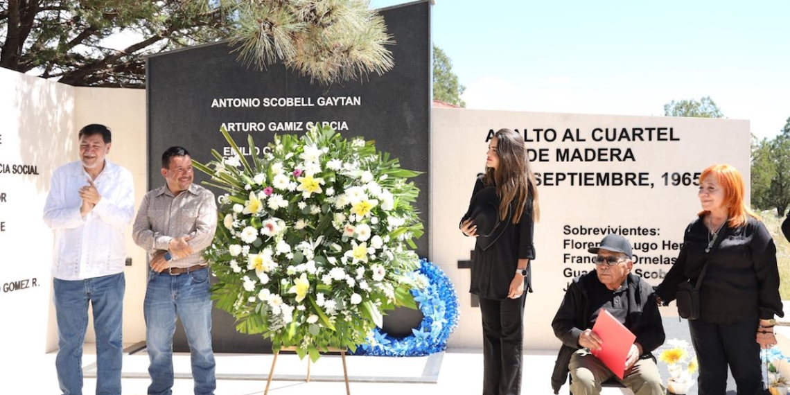 A 60 años del asalto al cuartel de Madera, senadores honran a héroes que ofrendaron su vida por la justicia