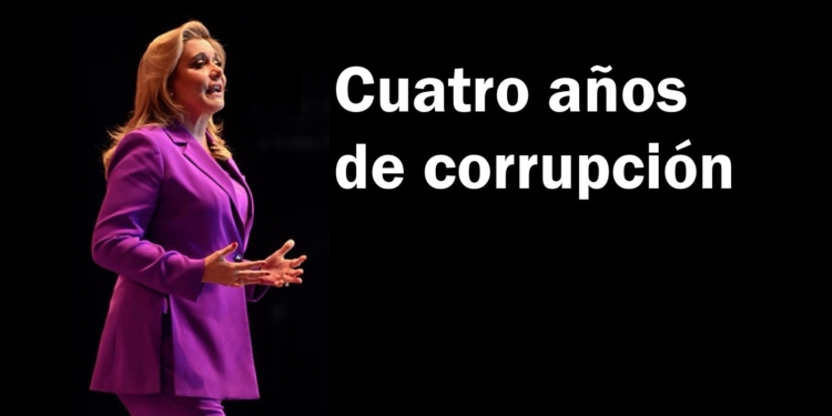 Maru Campos: Cuatro años de corrupción