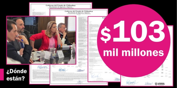 Maru Campos ya se gastó casi todo el presupuesto de 2025 para Chihuahua