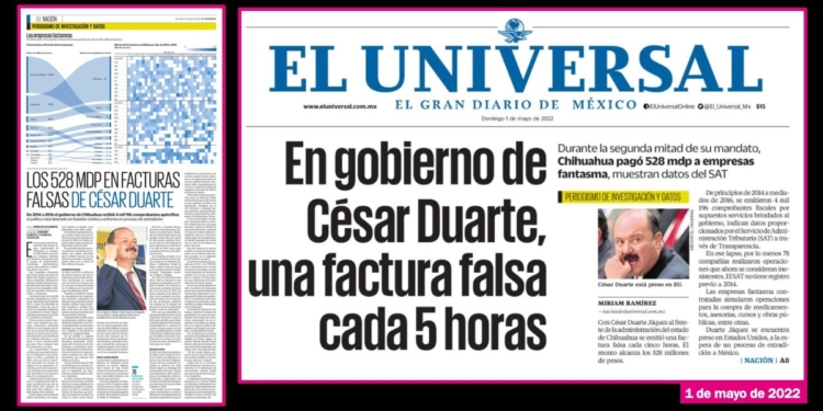 Conoce el esquema de lavado de dinero creado por César Duarte para saquear a Chihuahua