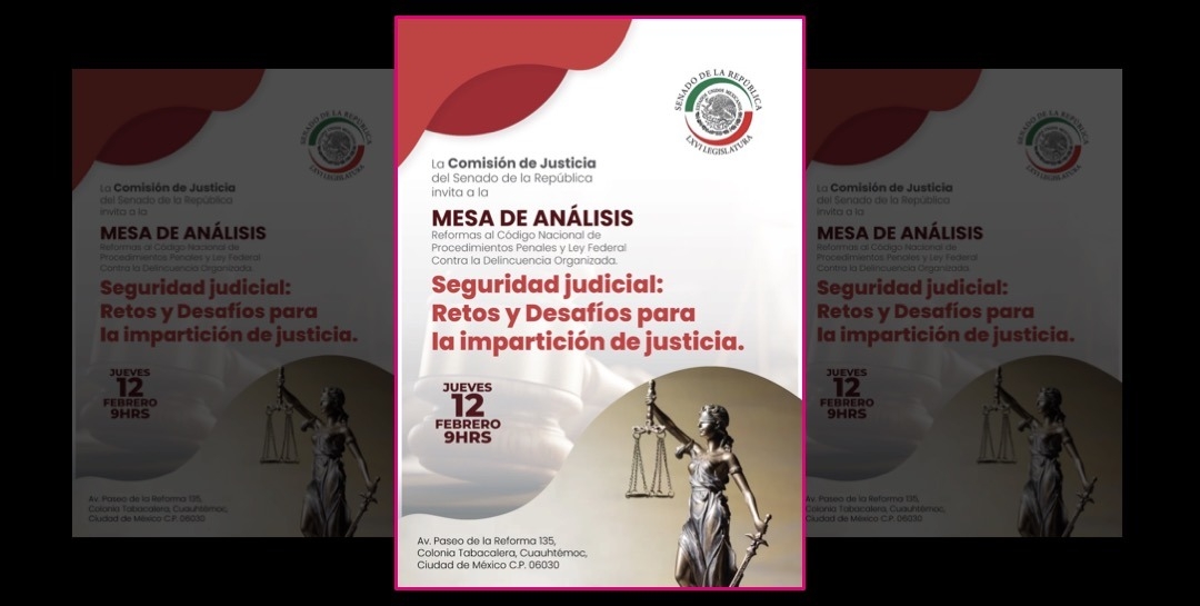 El Senado organiza mesa de análisis sobre “jueces sin rostro”