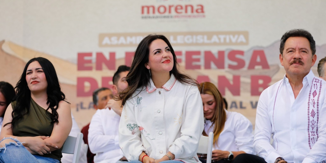 Legisladores de la 4T toman Ciudad Juárez en defensa del Plan B de Sheinbaum