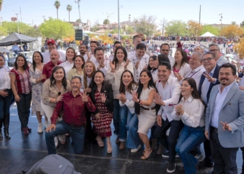 Legisladores de la 4T toman Ciudad Juárez en defensa del Plan B de Sheinbaum