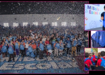 Riggs exhibe malgasto de Marco Bonilla en mochilas, en vez de invertir en infraestructura educativa