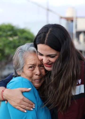 Tras solicitar licencia, Andrea Chávez regresa a Chihuahua capital con trabajo territorial