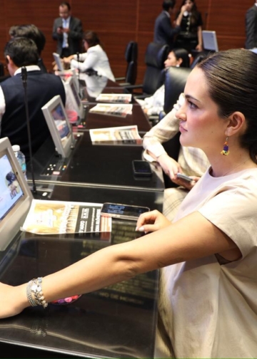 Andrea Chávez propone revertir alza en casetas y apoyo emergente a productores