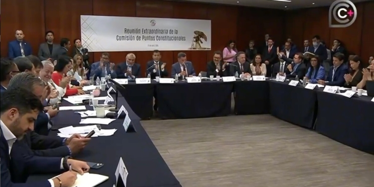 Aprueban invitar a Maru Campos para que informe al Senado sobre violaciones a la Constitución y a la Ley de Seguridad Nacional