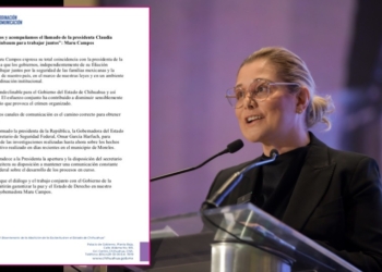 Maru Campos calla sobre la operación de agentes de la CIA en Chihuahua