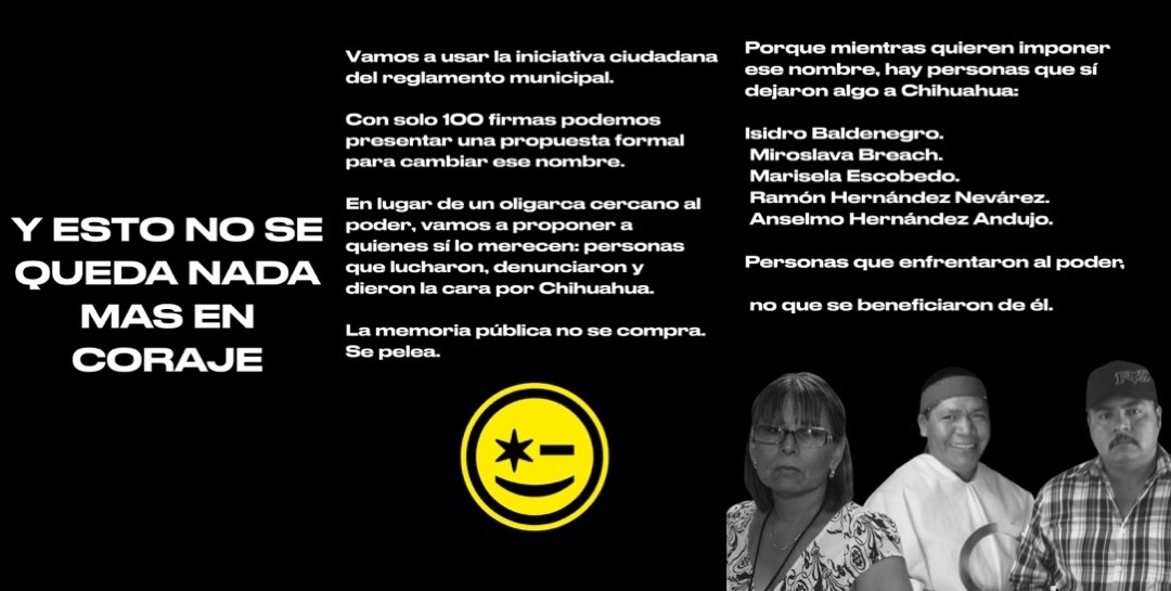 Causa indignación poner Víctor Cruz Russek a una calle por motivos políticos