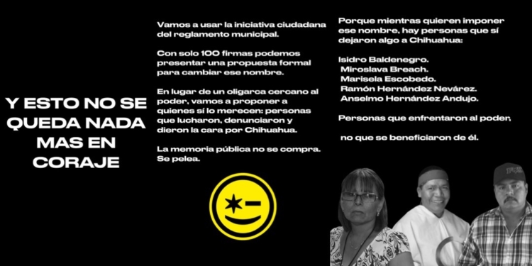 Causa indignación nombrar Víctor Cruz Russek a una calle por motivos políticos