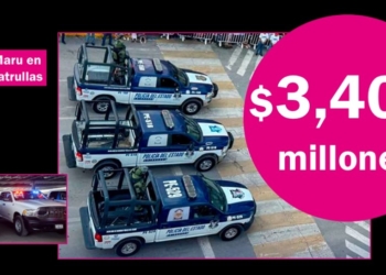 Maru Campos gasta $3,407 millones en arrendamiento de patrullas