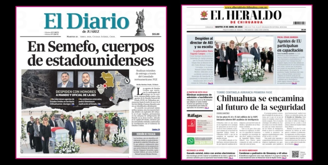 Medios pagados por Maru Campos ocultan postura de Sheinbaum sobre operación de agentes de EE. UU.