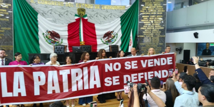 PAN y PRI bloquean comparecencia de Maru Campos en el Congreso de Chihuahua