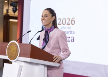 Maru Campos mintió, vulneró la soberanía nacional y colaboró con una agencia extranjera: Sheinbaum